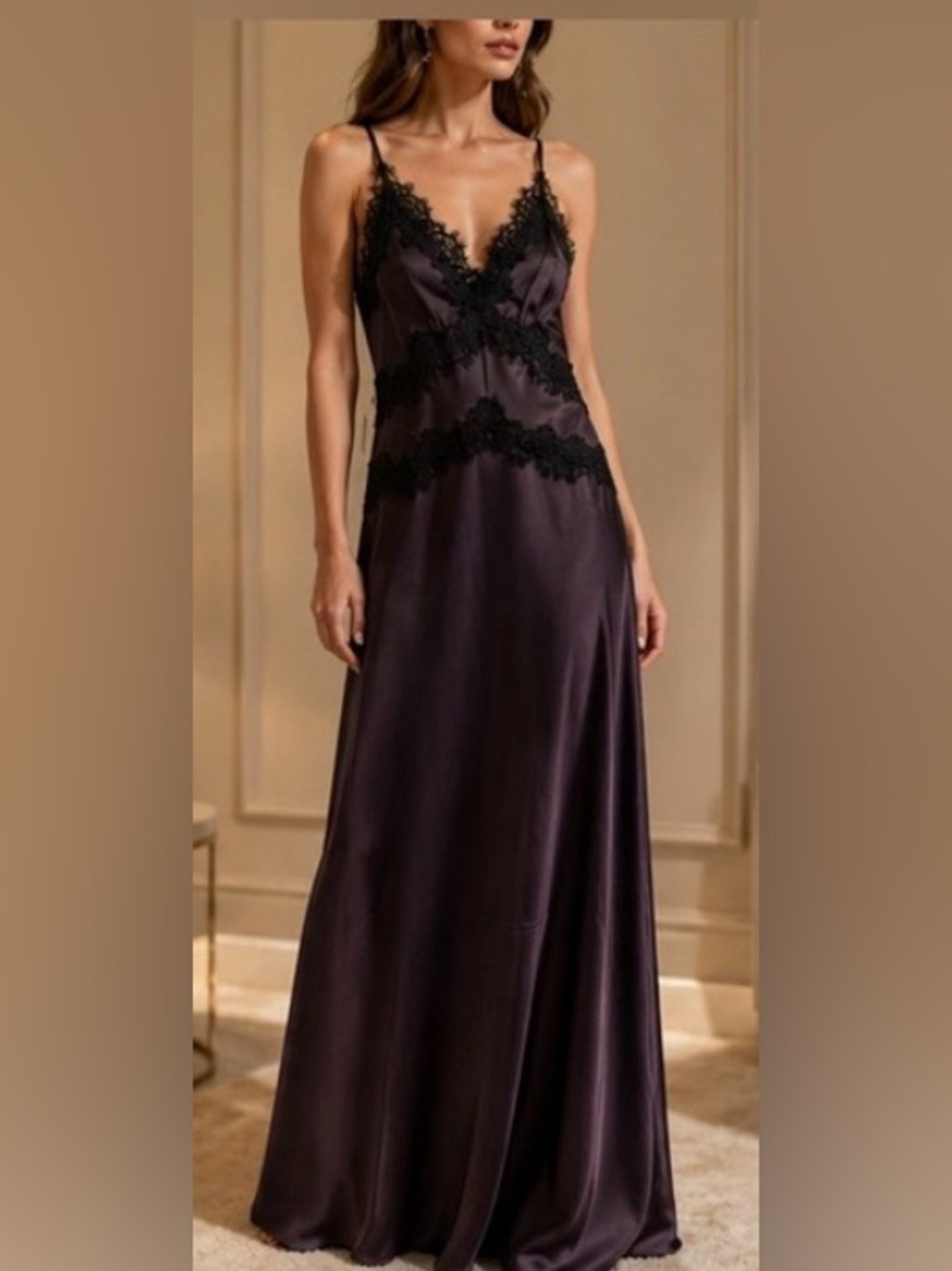 NEW HOUSE OF HARLOW LUXURY LACE SATIN MAXI DRESS SIZE XS,M and L
🚨NO DISCOUNT - Picture 5 of 9